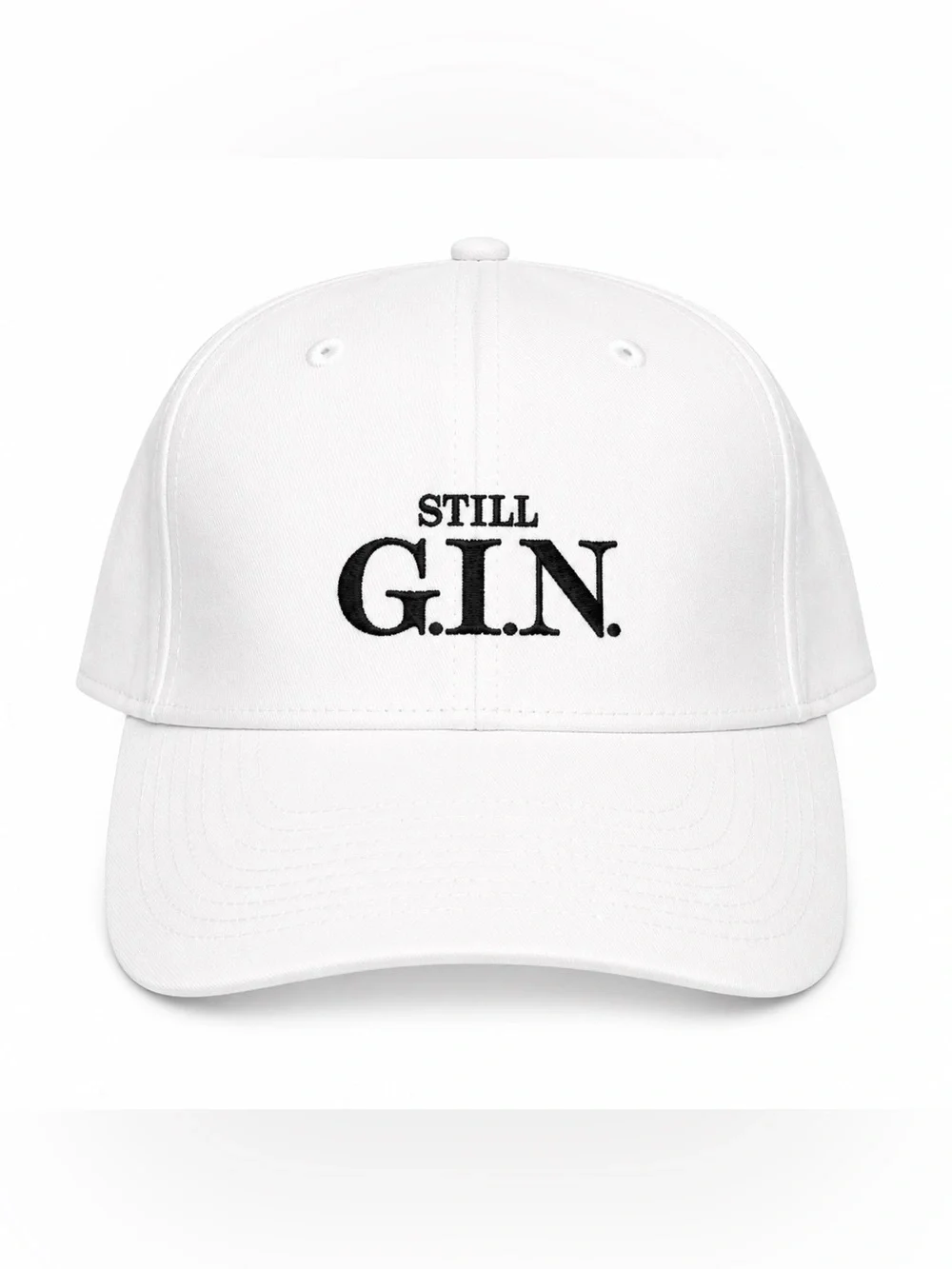 Still G.I.N. Snoop Dogg & Dre Nashville Embroidered Baseball Cap - White